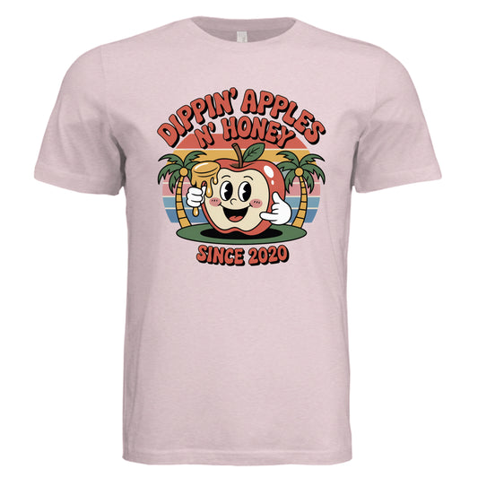 Pink Triblend - FRONT